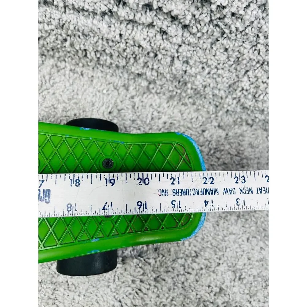 High Bounce Multicolor Colorblock 22in Skateboard Retro Mini Cruiser For Kids